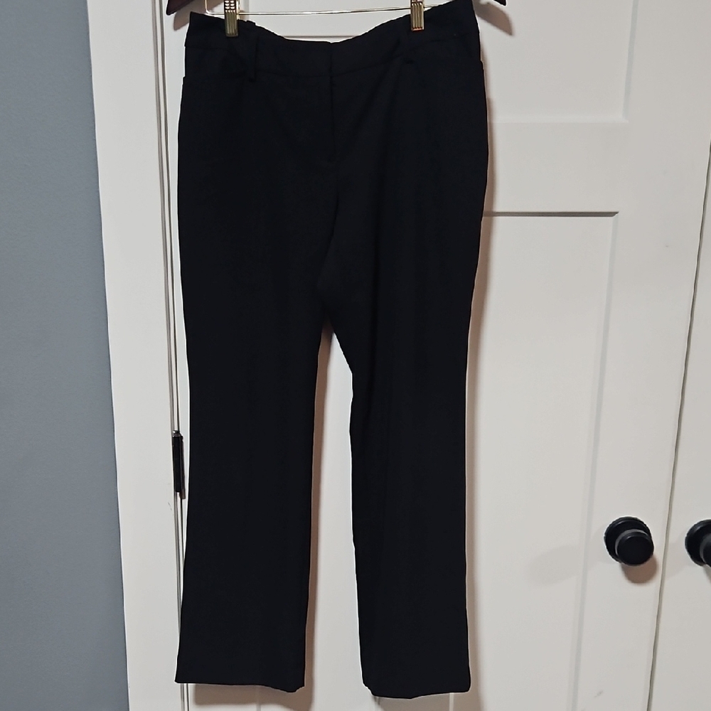 Worthington Black Wide Leg Slacks, Size 10 Petite